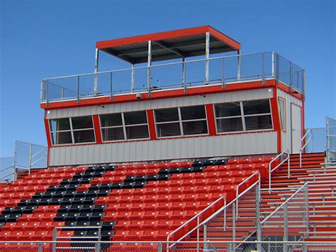 metal press box|press boxes for sale.